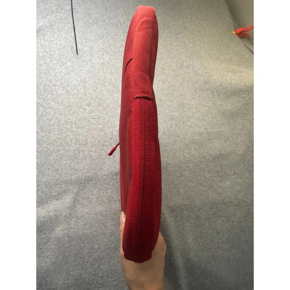 Mosiso Laptop Sleeve Bag Padded Zipper Pocket Red Tech